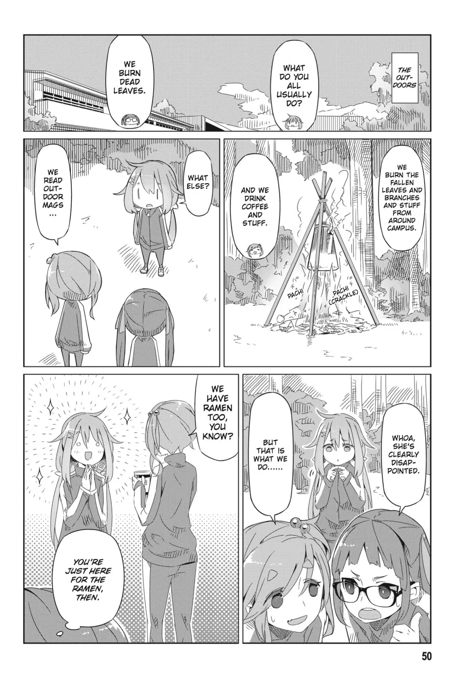 Read Laid-Back Camp chapter 2 image 13 on Lezhin