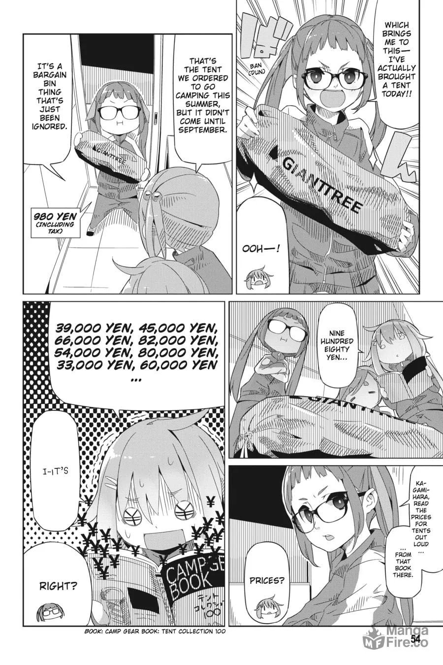 Read Laid-Back Camp chapter 2 image 17 on Lezhin