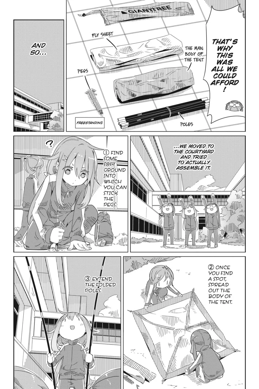 Read Laid-Back Camp chapter 2 image 18 on Lezhin