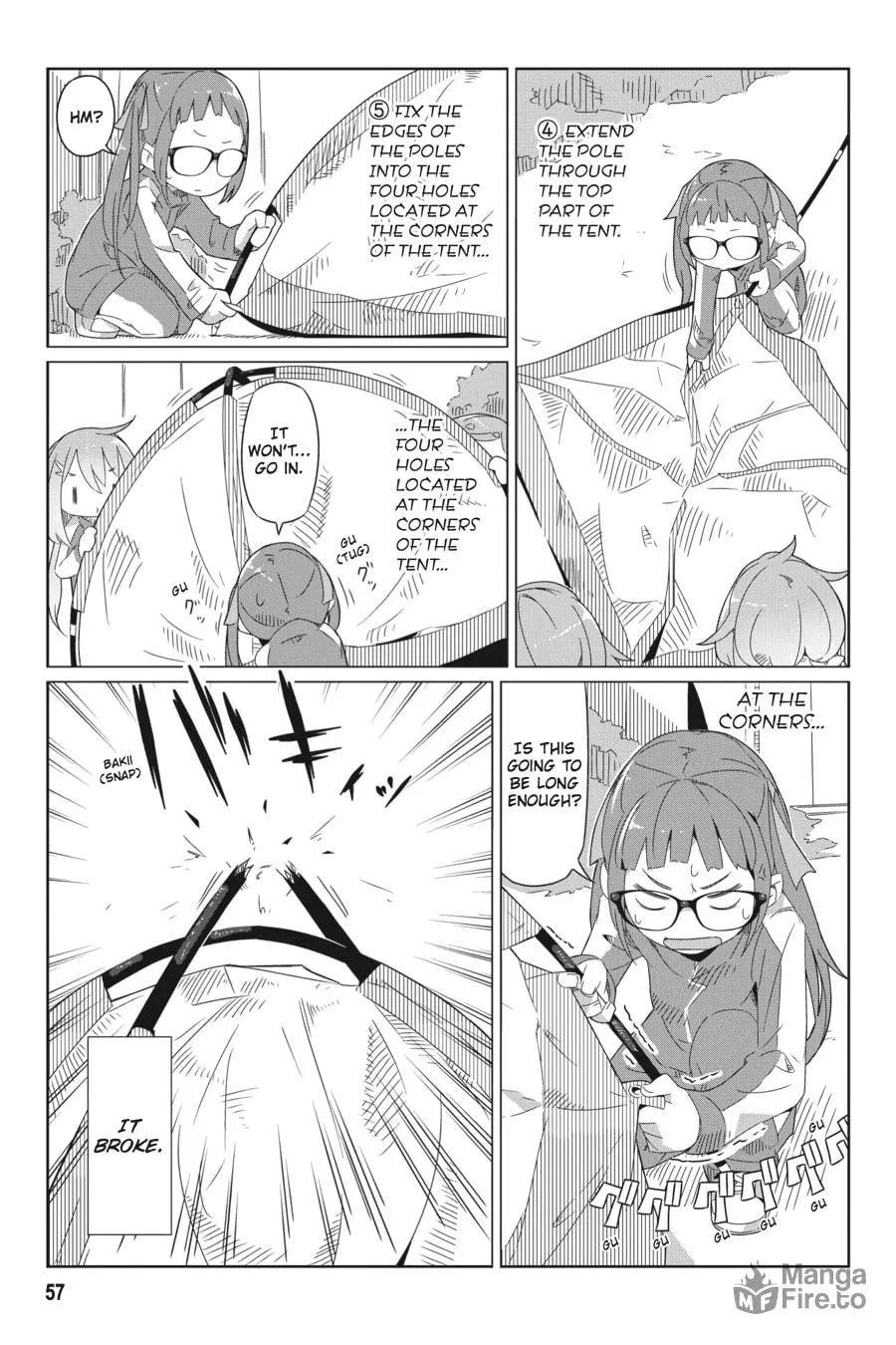 Read Laid-Back Camp chapter 2 image 20 on Lezhin