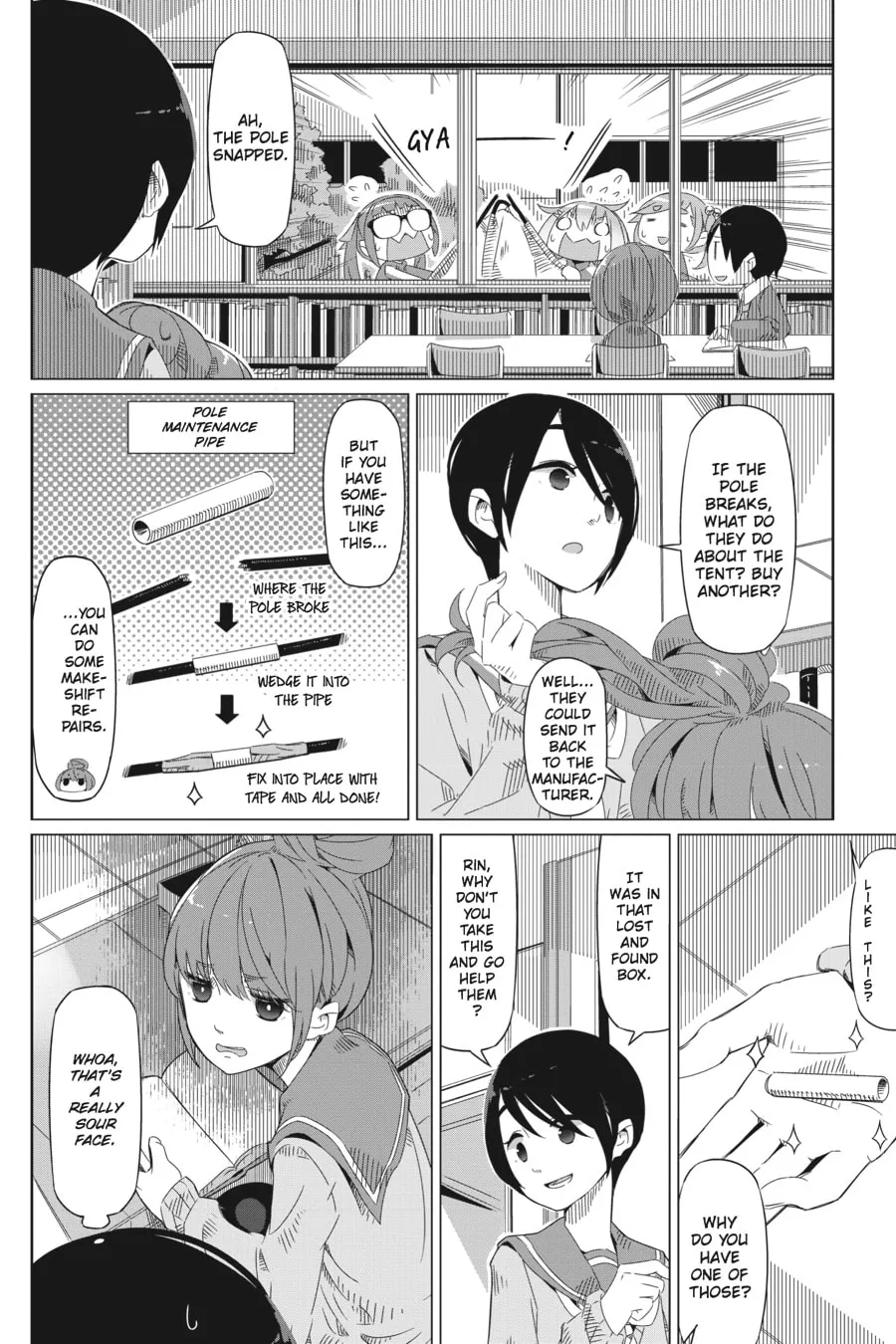 Read Laid-Back Camp chapter 2 image 21 on Lezhin