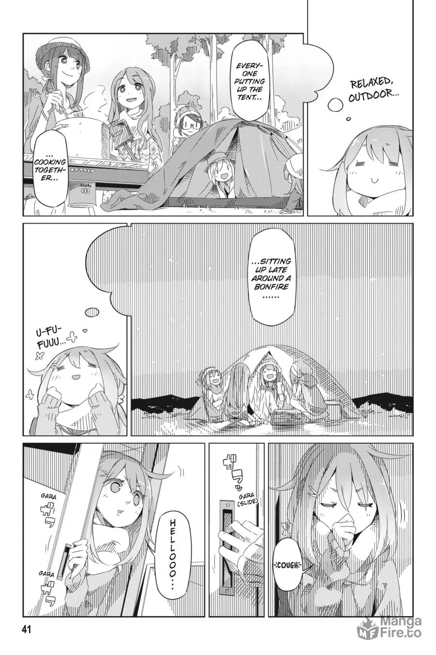 Read Laid-Back Camp chapter 2 image 4 on Lezhin