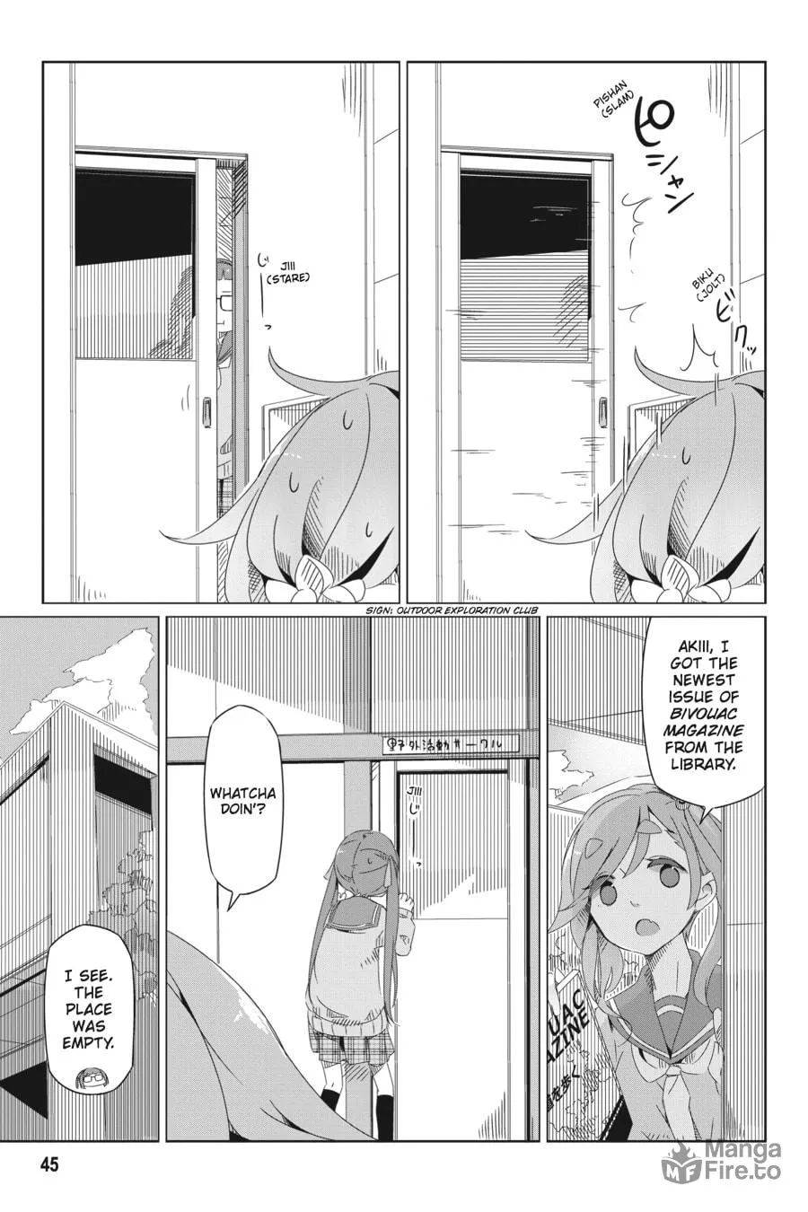 Read Laid-Back Camp chapter 2 image 8 on Lezhin