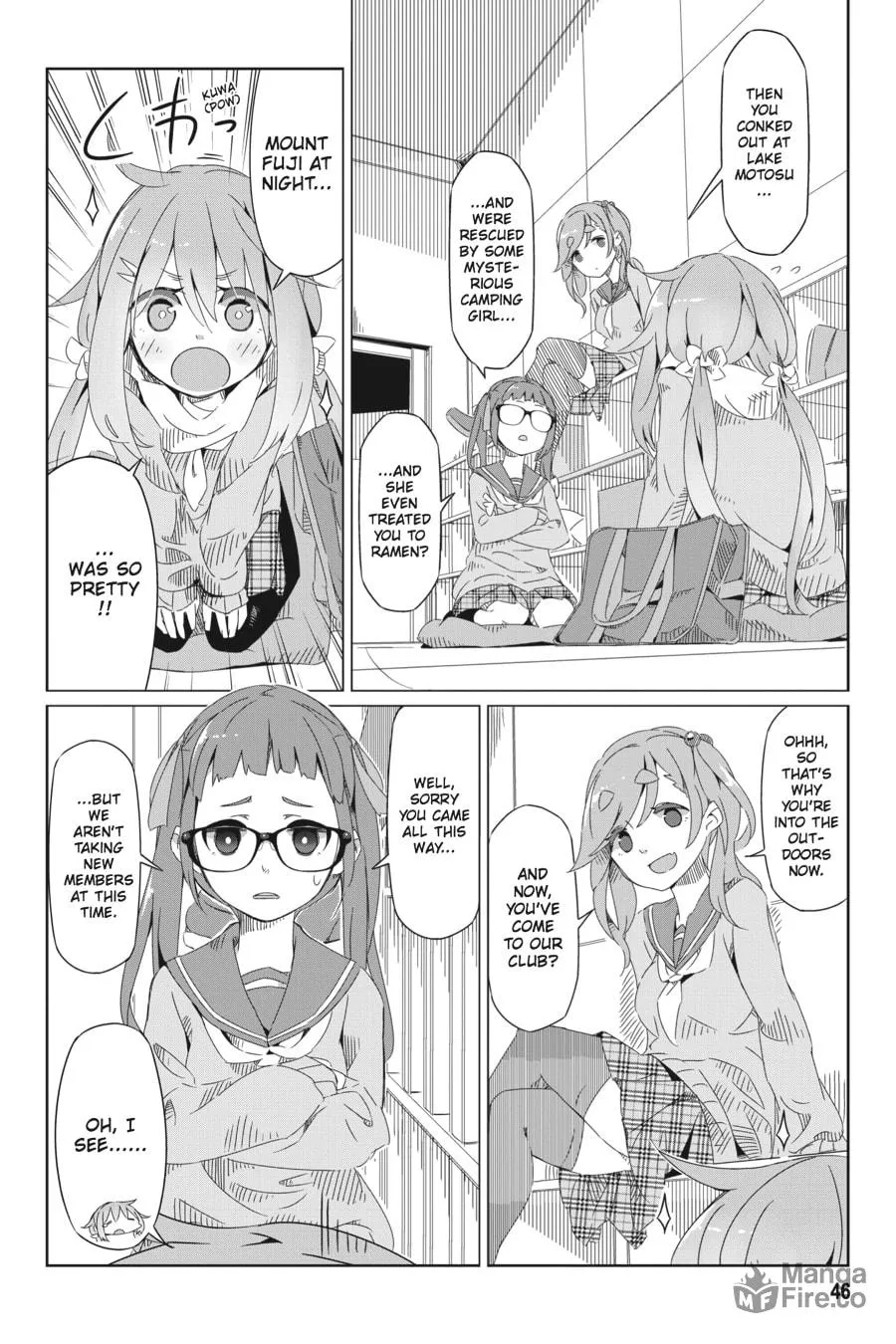 Read Laid-Back Camp chapter 2 image 9 on Lezhin