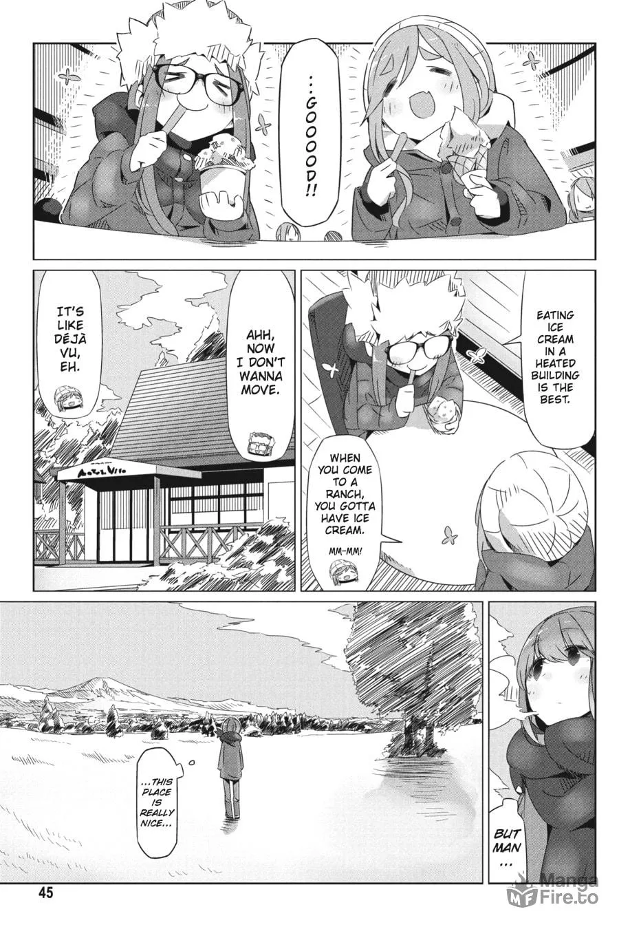 Read Laid-Back Camp chapter 20 image 11 on Lezhin