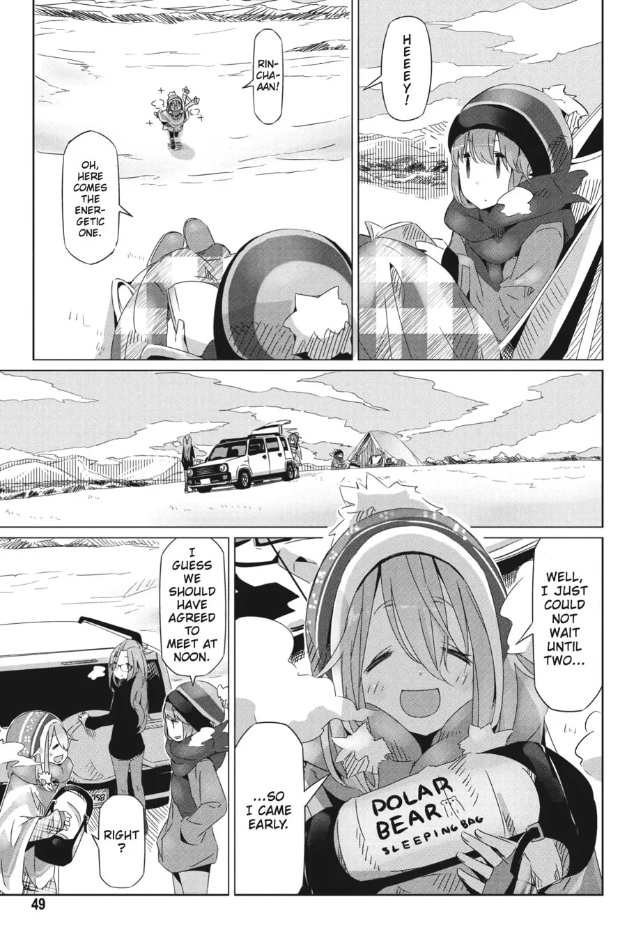 Read Laid-Back Camp chapter 20 image 15 on Lezhin
