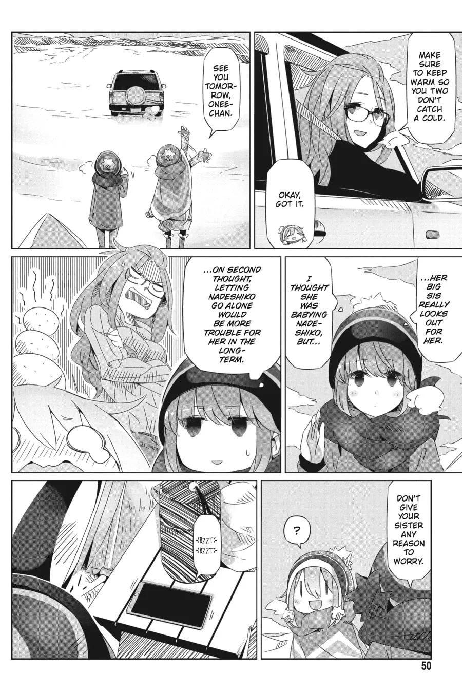 Read Laid-Back Camp chapter 20 image 16 on Lezhin