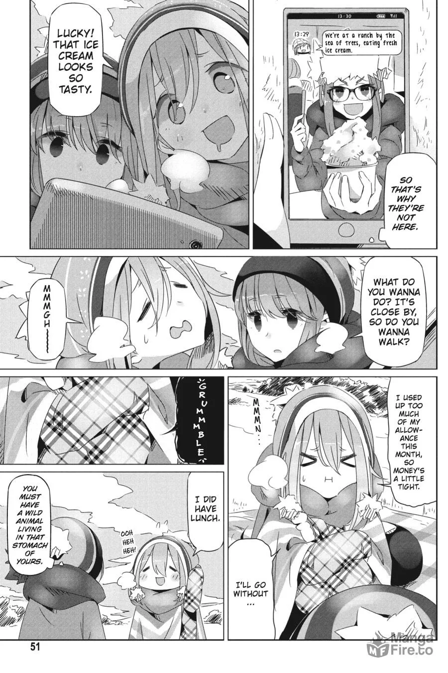 Read Laid-Back Camp chapter 20 image 17 on Lezhin