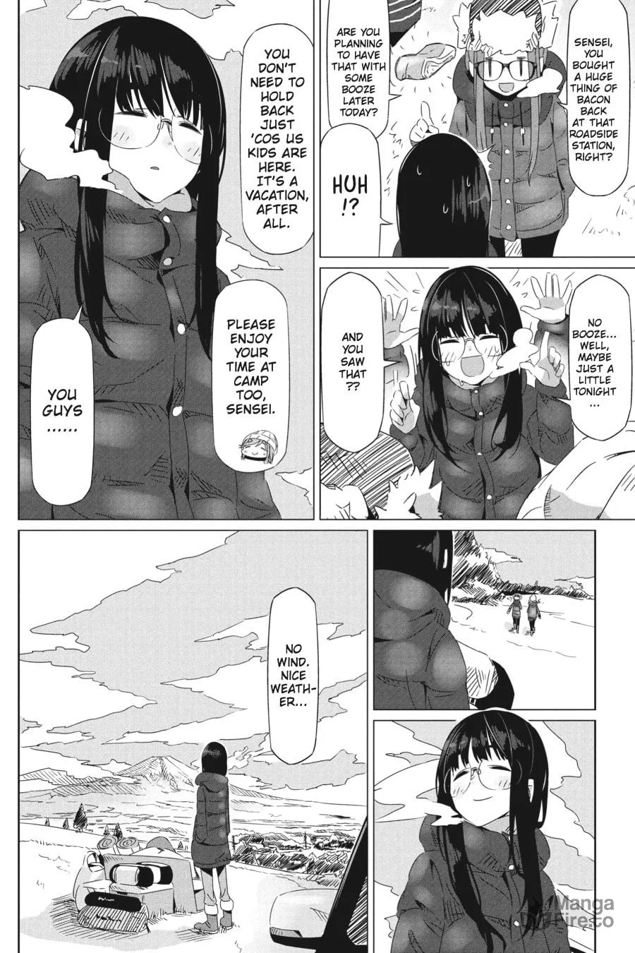 Read Laid-Back Camp chapter 20 image 2 on Lezhin
