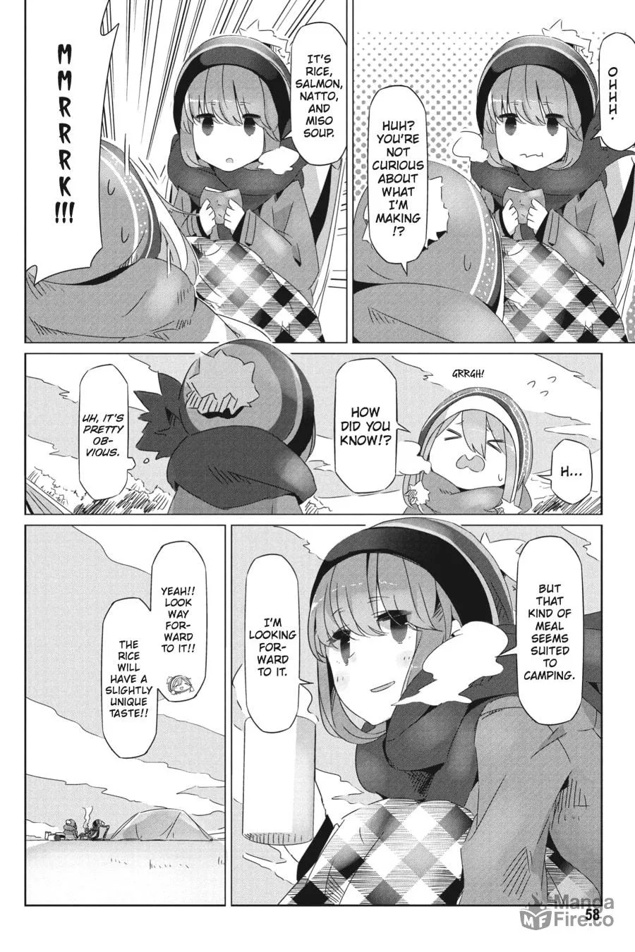 Read Laid-Back Camp chapter 20 image 24 on Lezhin