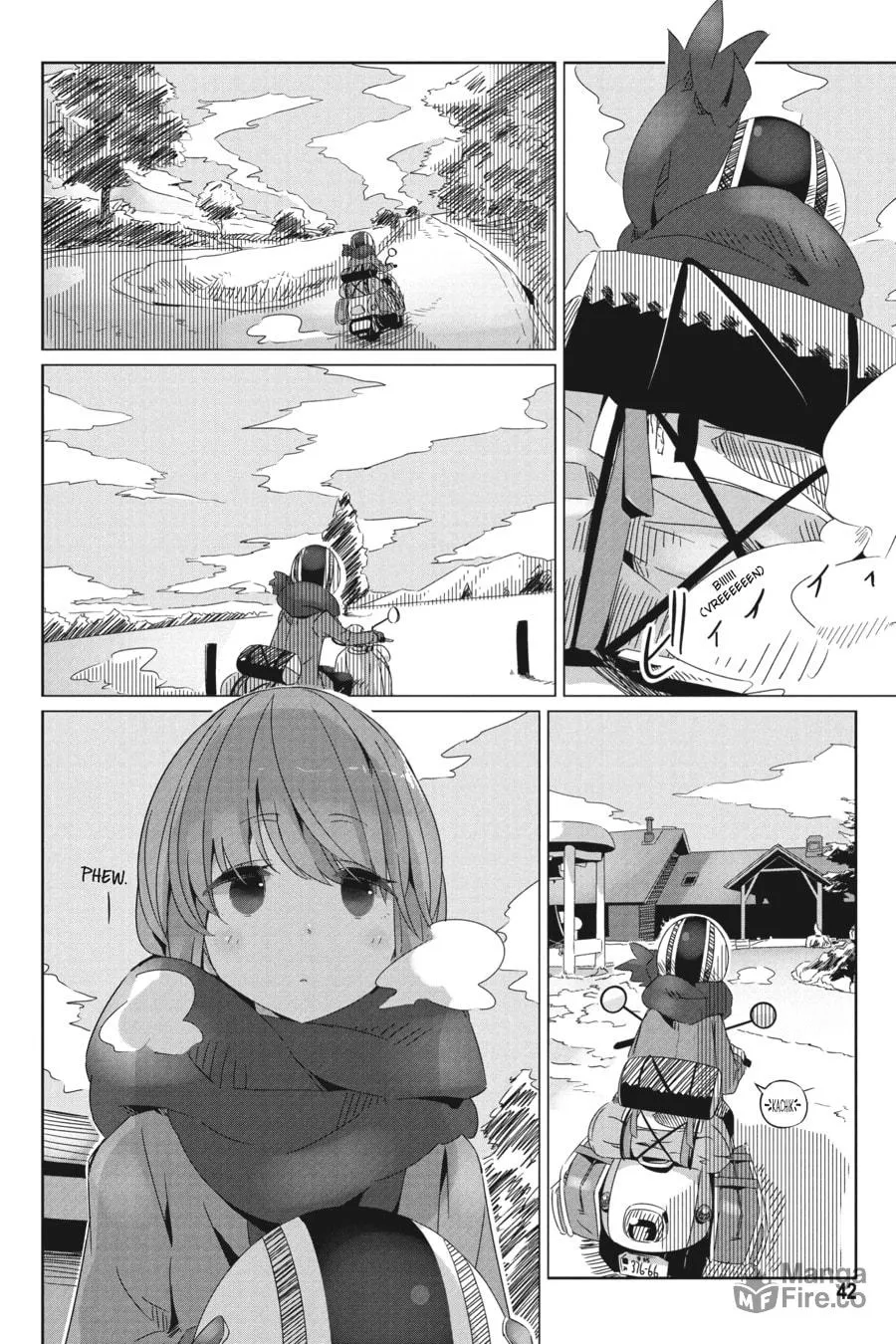 Read Laid-Back Camp chapter 20 image 8 on Lezhin