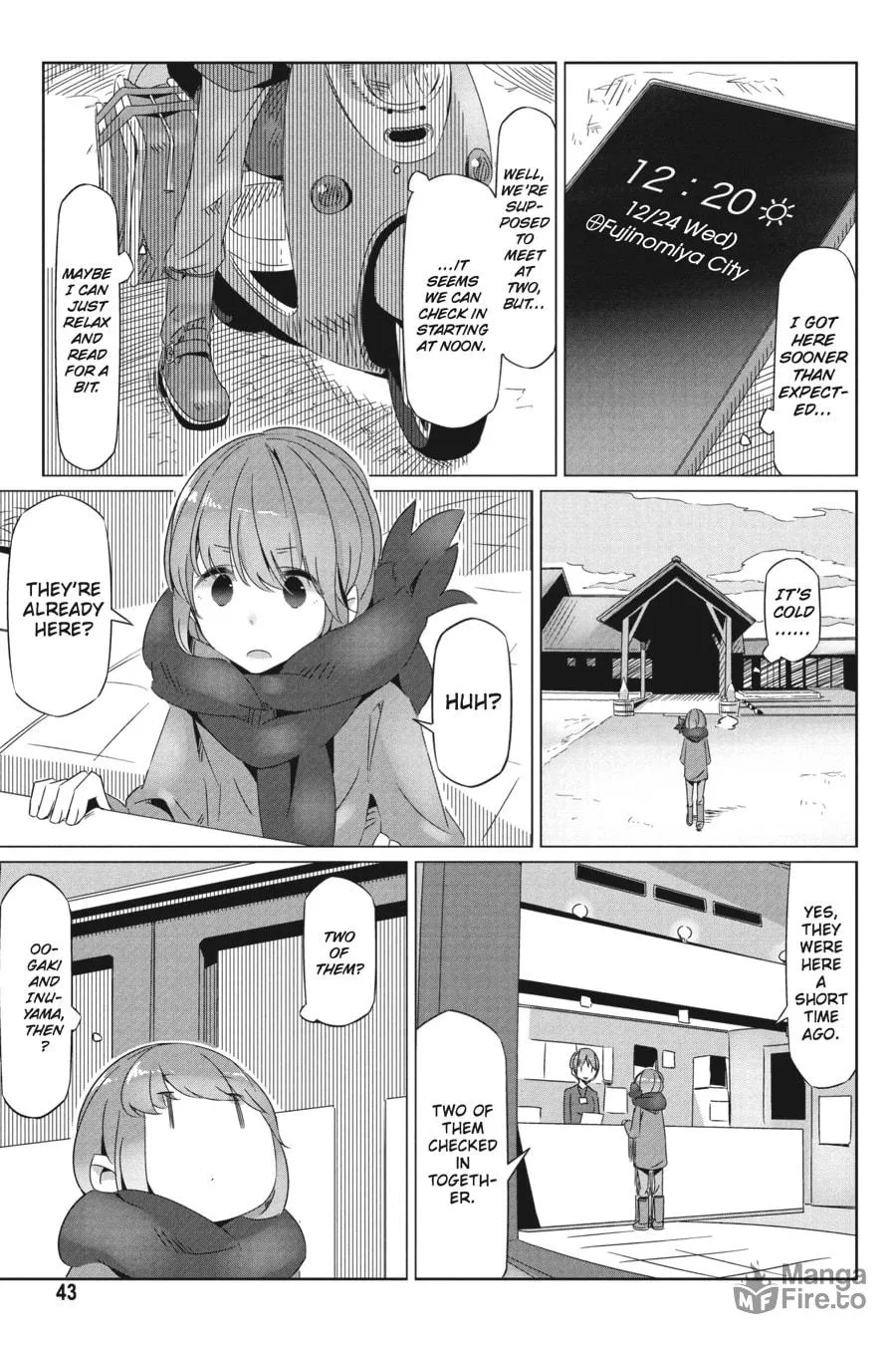 Read Laid-Back Camp chapter 20 image 9 on Lezhin