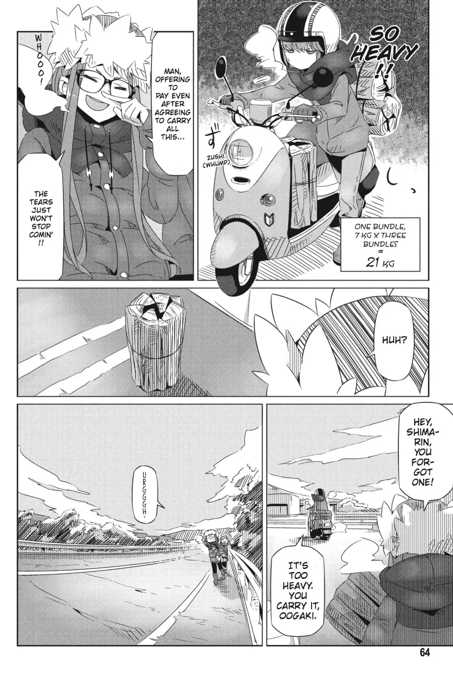 Read Laid-Back Camp chapter 21 image 1 on Lezhin