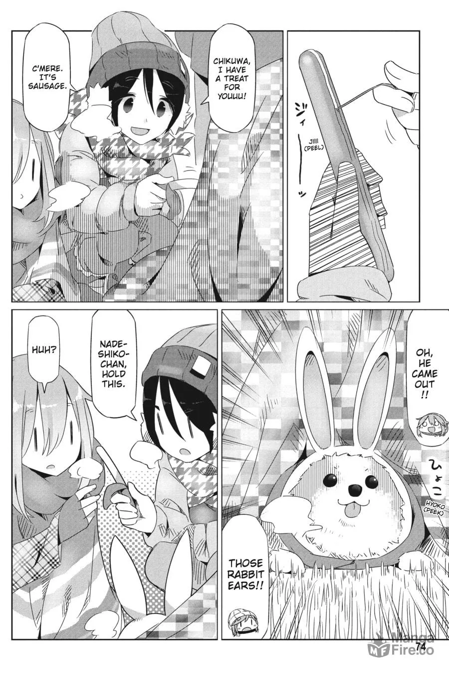 Read Laid-Back Camp chapter 21 image 11 on Lezhin