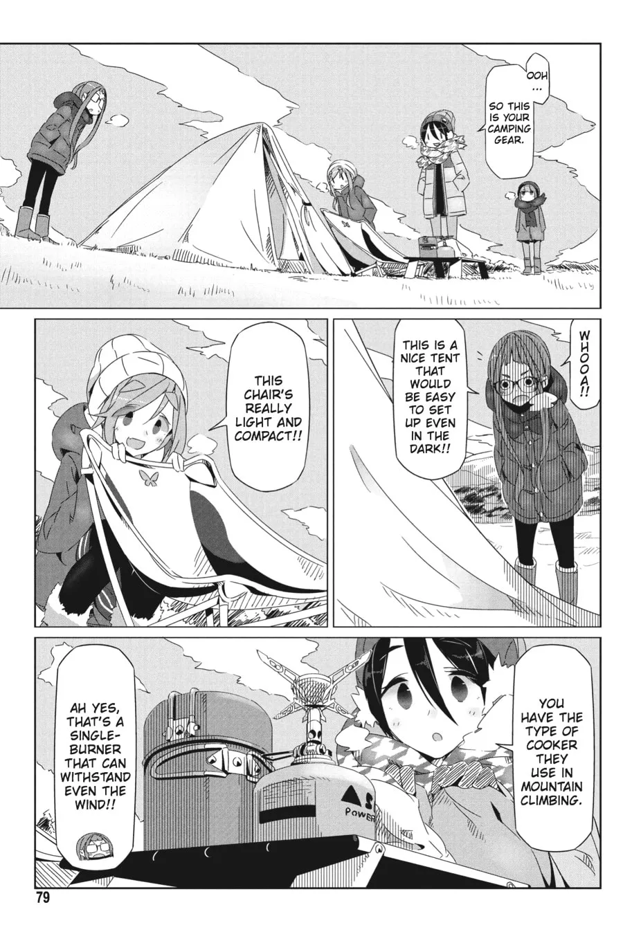 Read Laid-Back Camp chapter 21 image 16 on Lezhin