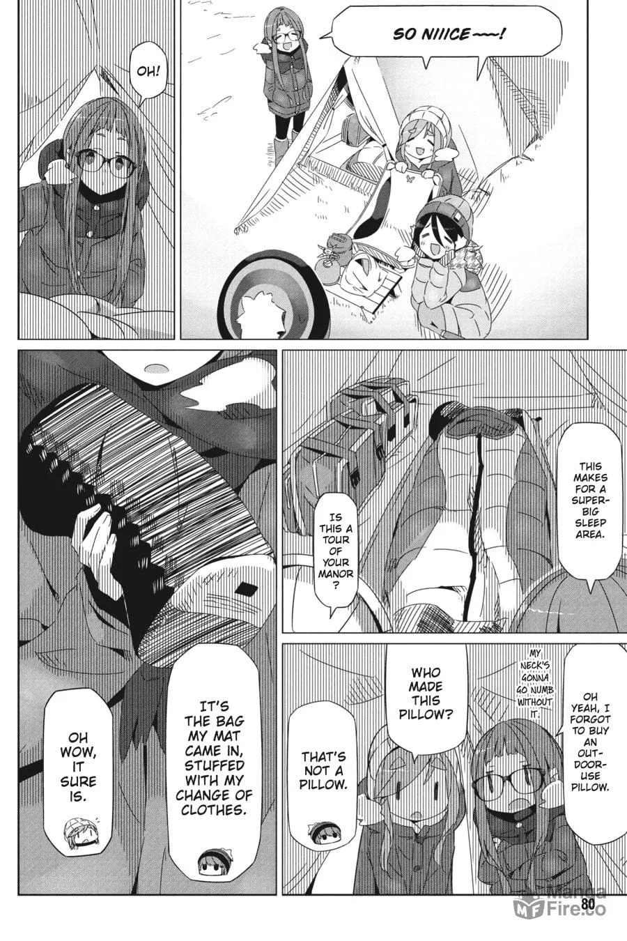 Read Laid-Back Camp chapter 21 image 17 on Lezhin