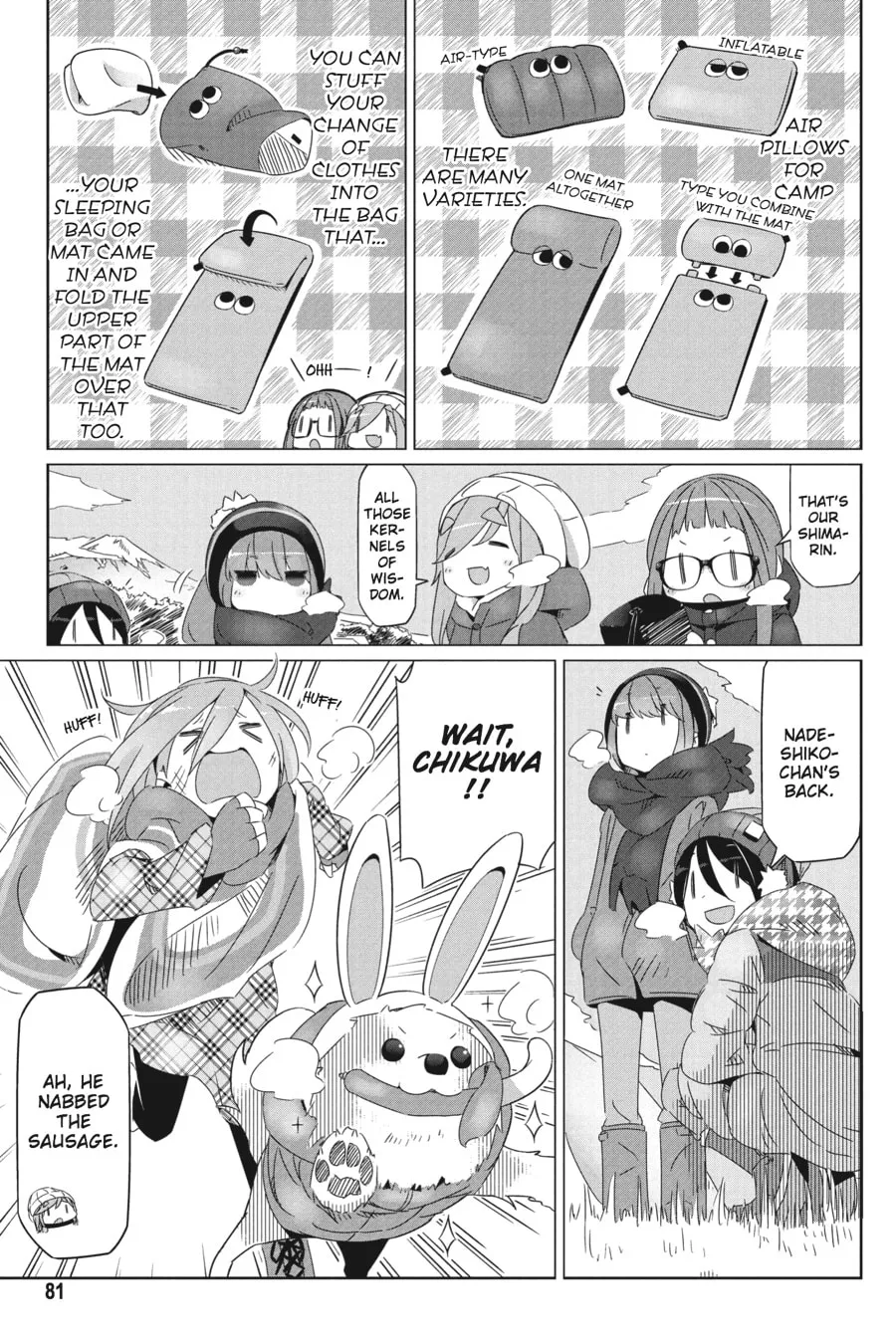Read Laid-Back Camp chapter 21 image 18 on Lezhin