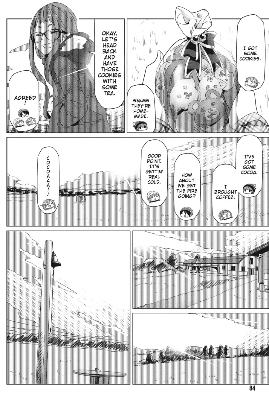 Read Laid-Back Camp chapter 21 image 21 on Lezhin