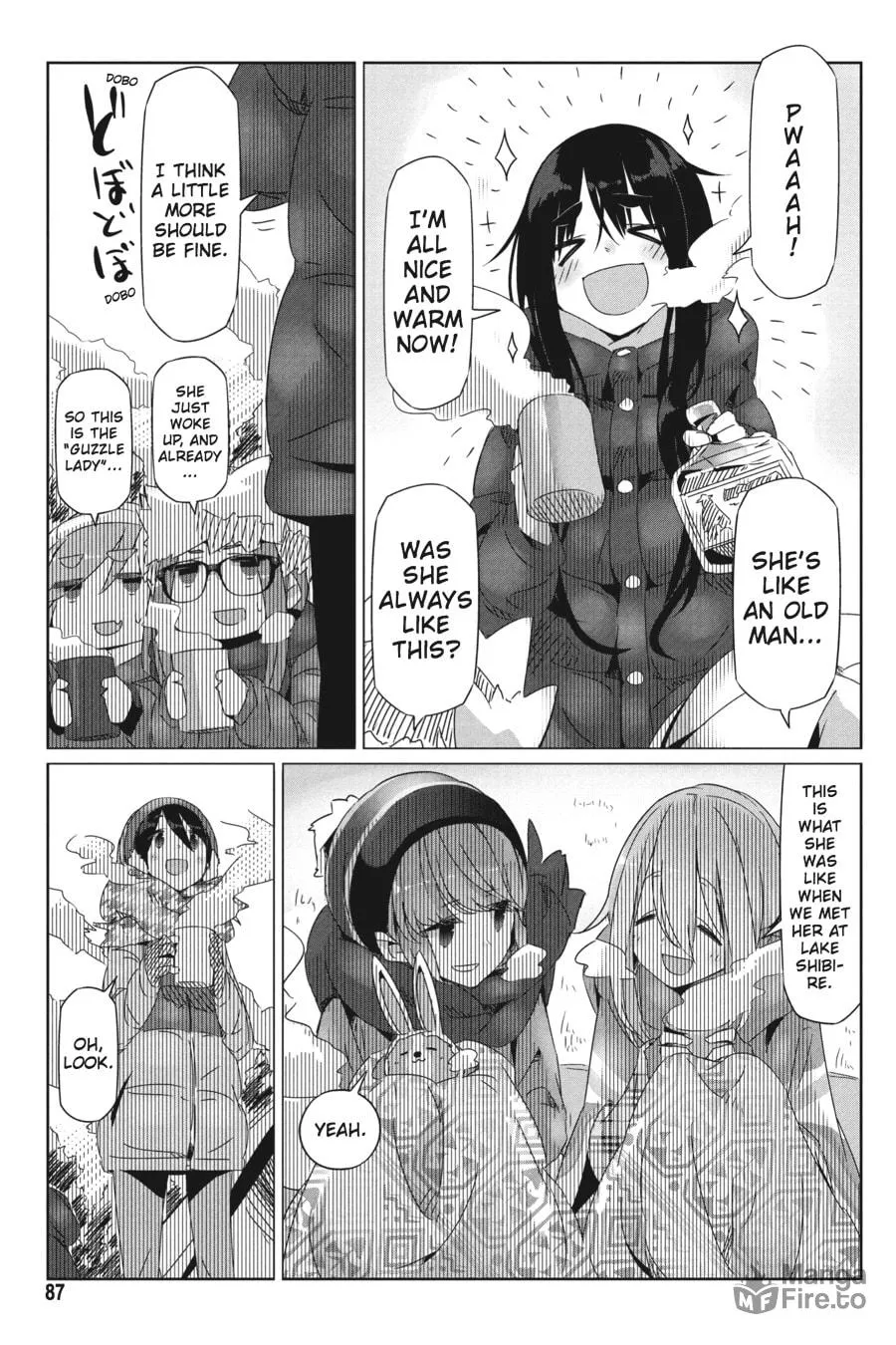 Read Laid-Back Camp chapter 21 image 24 on Lezhin
