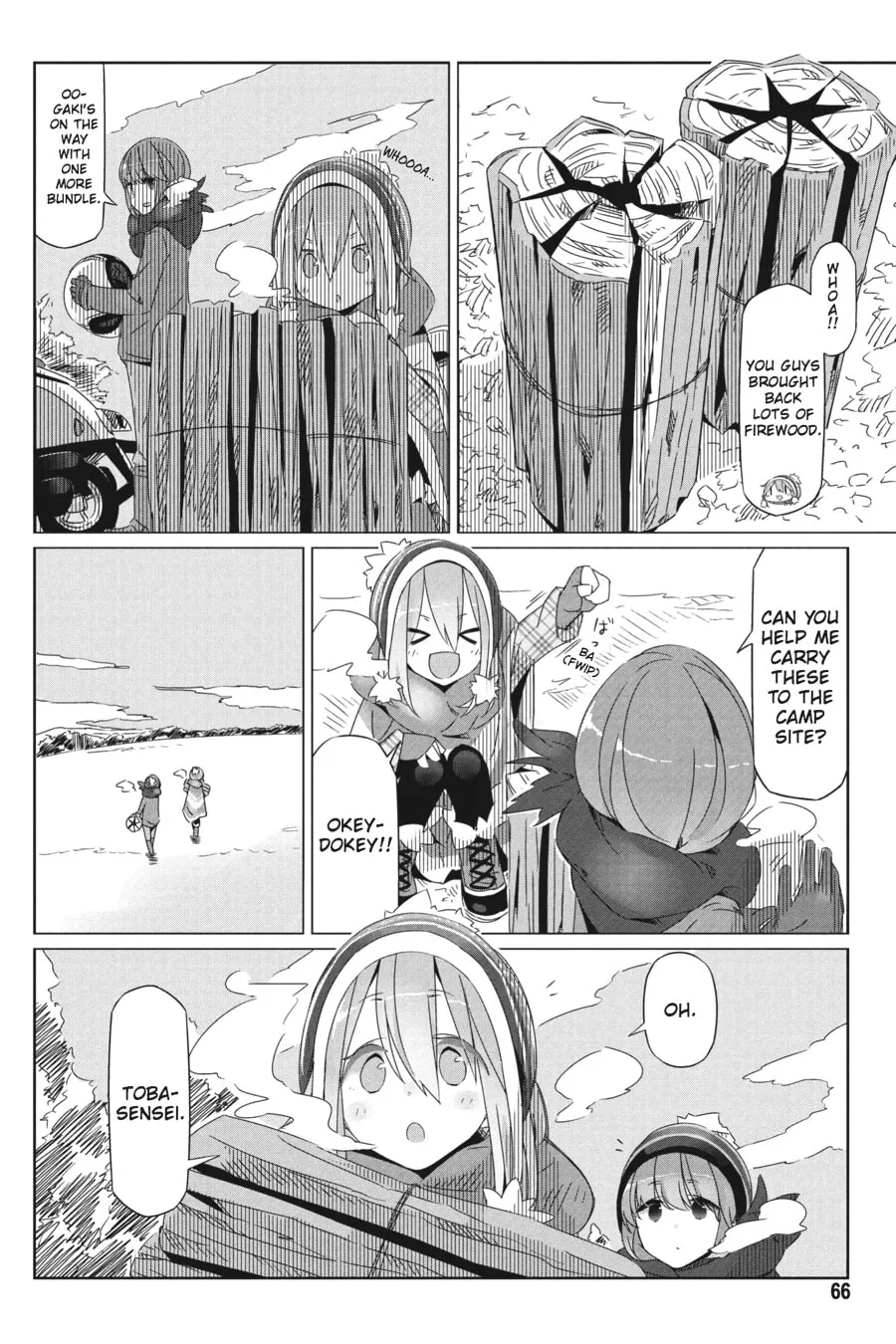Read Laid-Back Camp chapter 21 image 3 on Lezhin