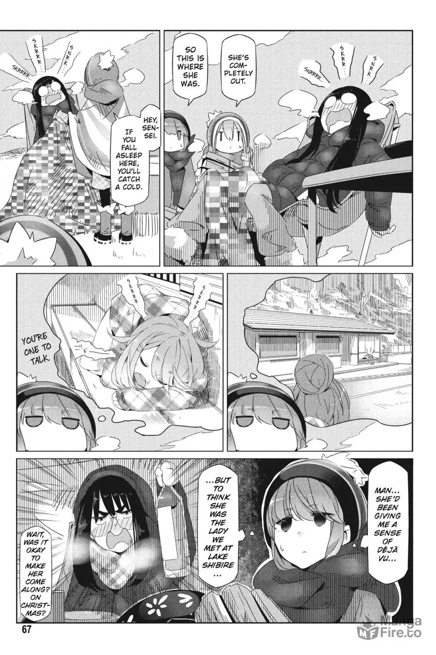 Read Laid-Back Camp chapter 21 image 4 on Lezhin