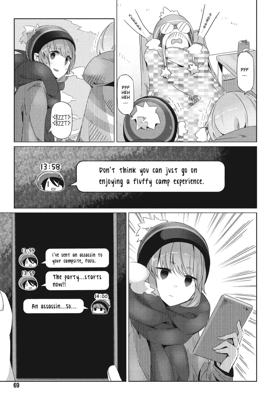 Read Laid-Back Camp chapter 21 image 6 on Lezhin