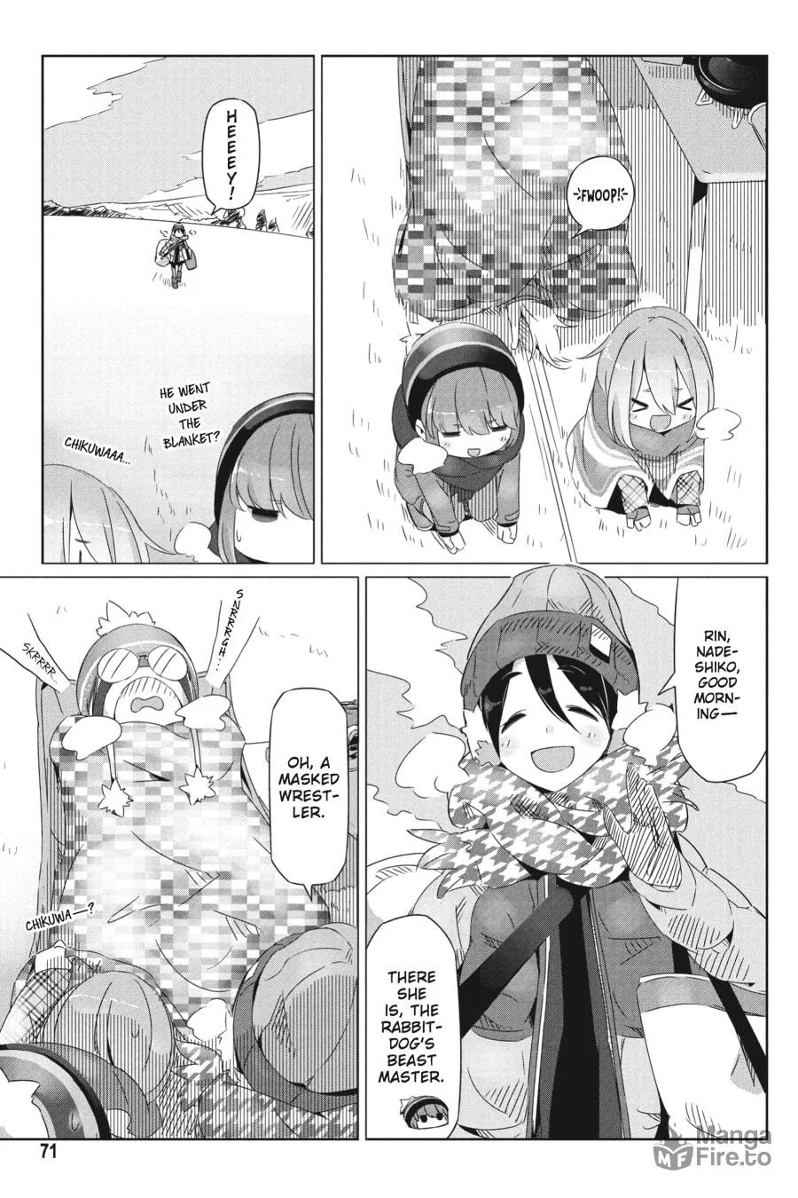 Read Laid-Back Camp chapter 21 image 8 on Lezhin