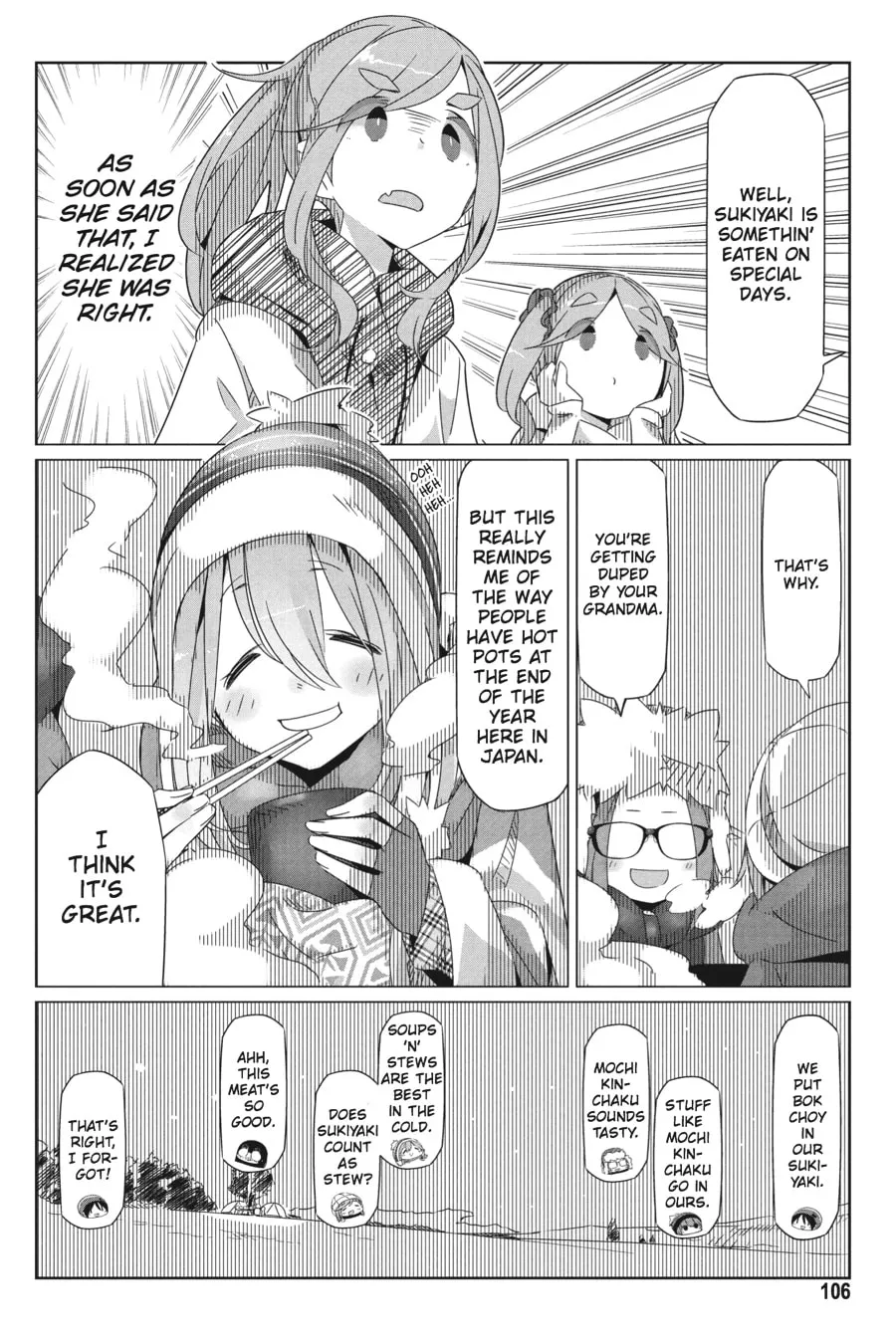 Read Laid-Back Camp chapter 22 image 13 on Lezhin