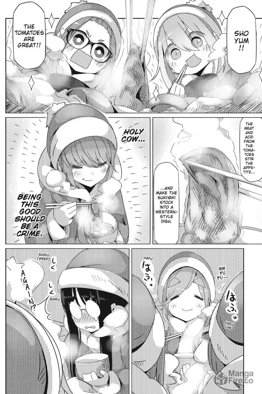 Read Laid-Back Camp chapter 22 image 17 on Lezhin