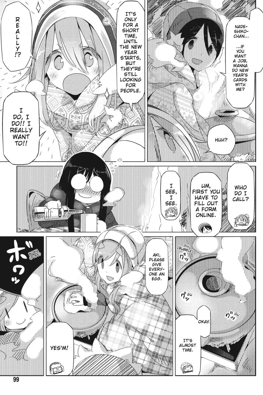 Read Laid-Back Camp chapter 22 image 6 on Lezhin