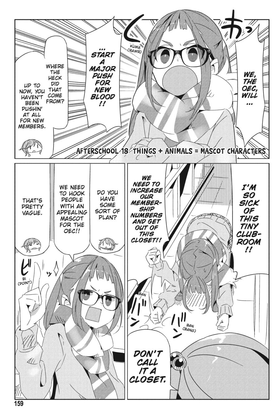 Read Laid-Back Camp chapter 23.1 image 10 on Lezhin