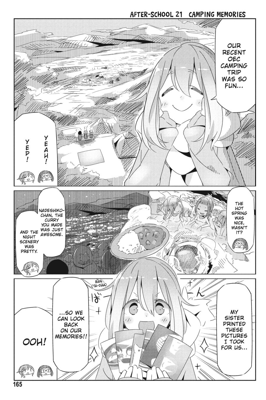 Read Laid-Back Camp chapter 23.1 image 16 on Lezhin
