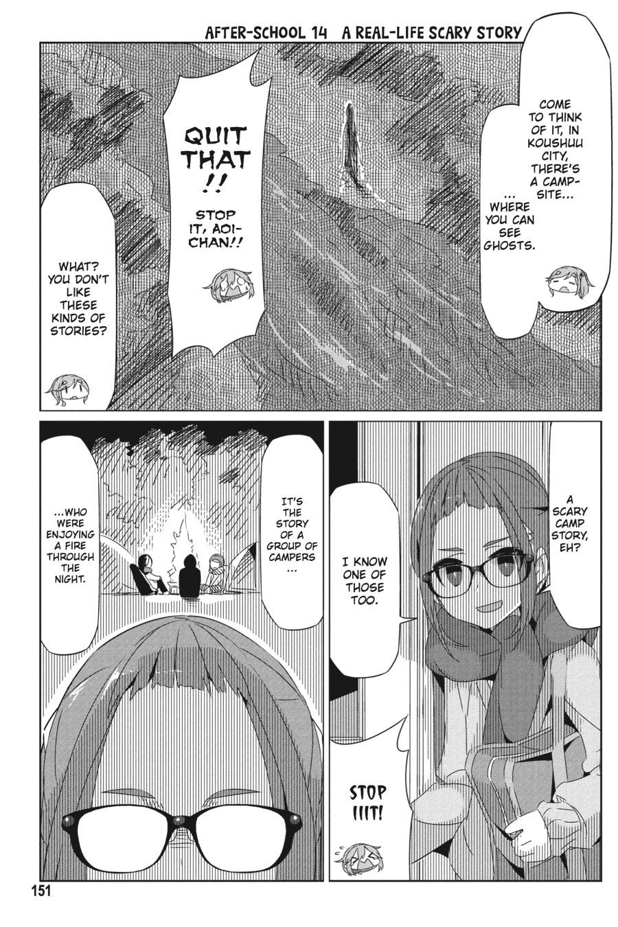 Read Laid-Back Camp chapter 23.1 image 2 on Lezhin