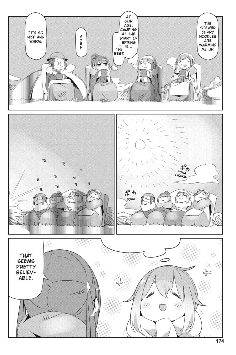 Read Laid-Back Camp chapter 23.1 image 25 on Lezhin