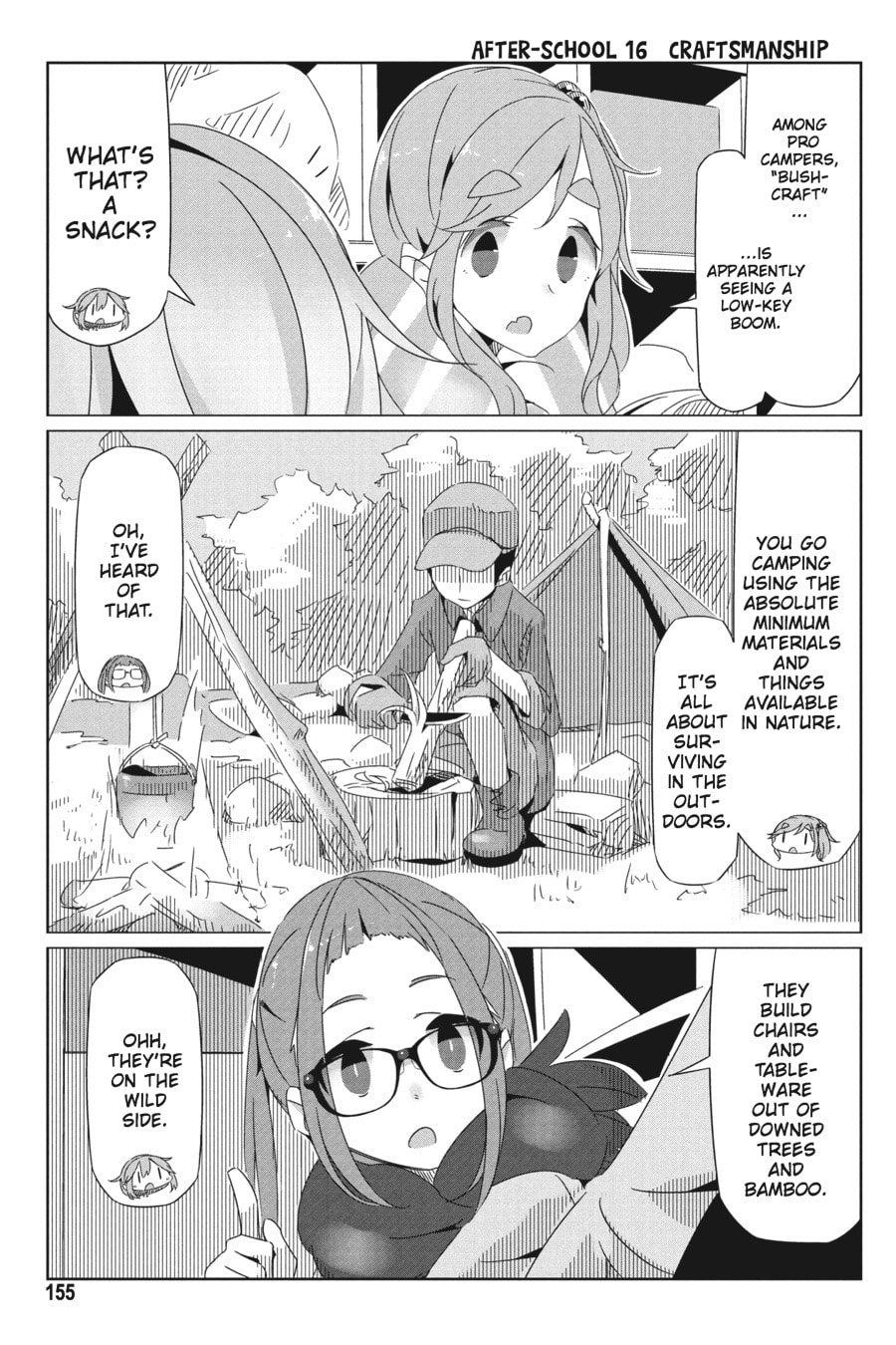 Read Laid-Back Camp chapter 23.1 image 6 on Lezhin