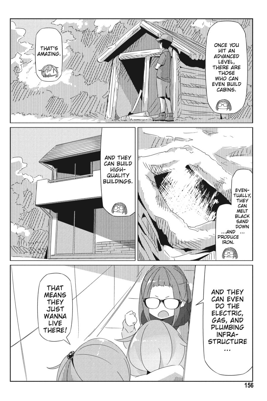 Read Laid-Back Camp chapter 23.1 image 7 on Lezhin