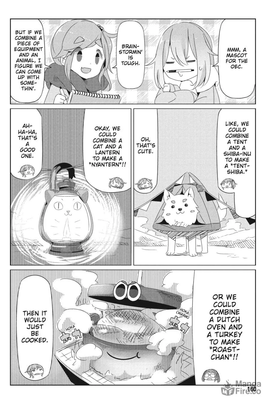 Read Laid-Back Camp chapter 23.5 image 11 on Lezhin