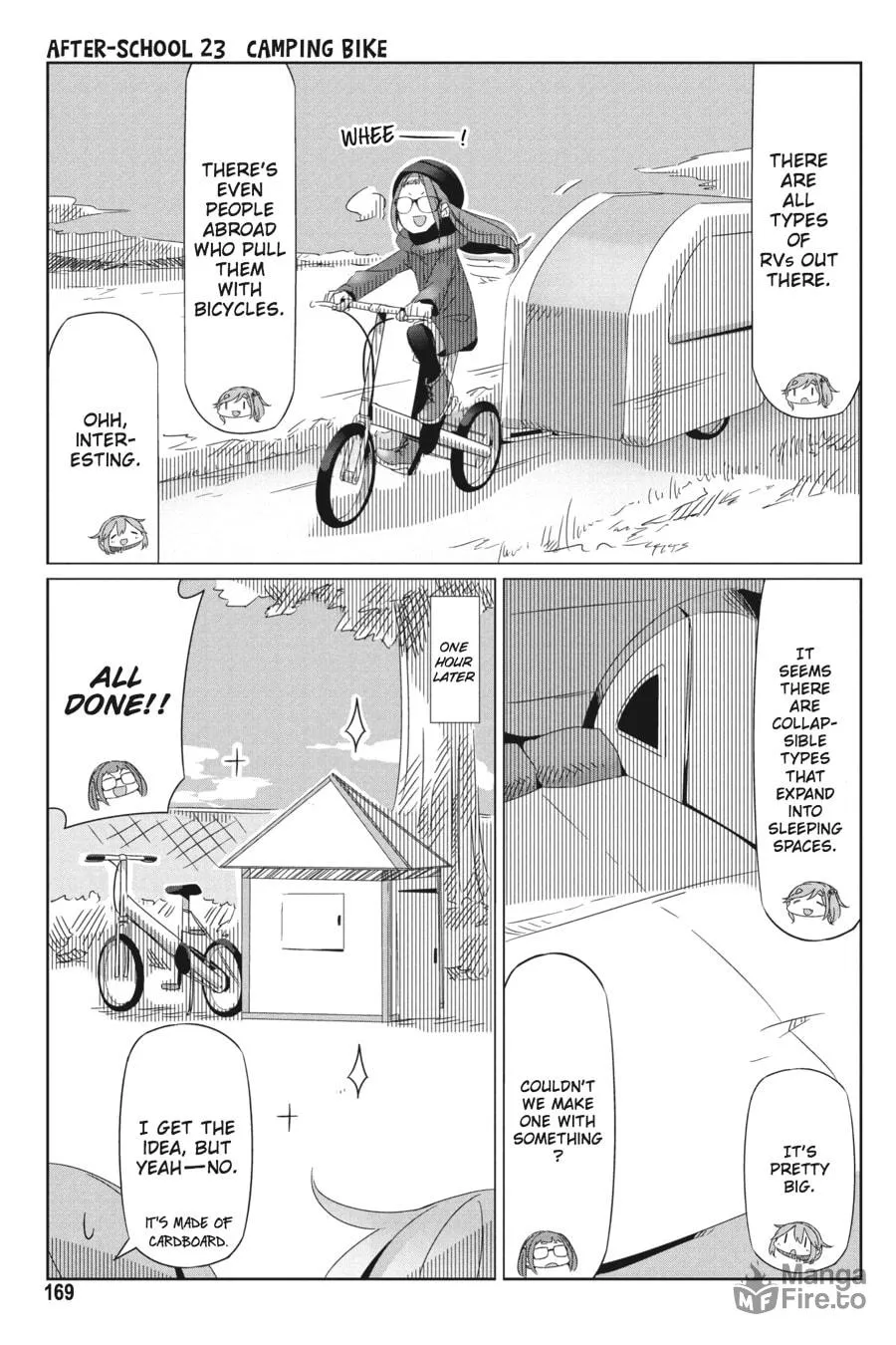 Read Laid-Back Camp chapter 23.5 image 20 on Lezhin