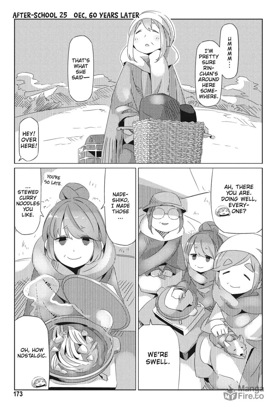 Read Laid-Back Camp chapter 23.5 image 24 on Lezhin