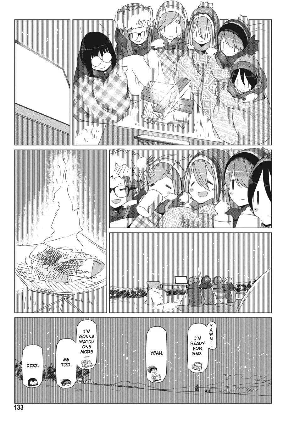 Read Laid-Back Camp chapter 23 image 10 on Lezhin