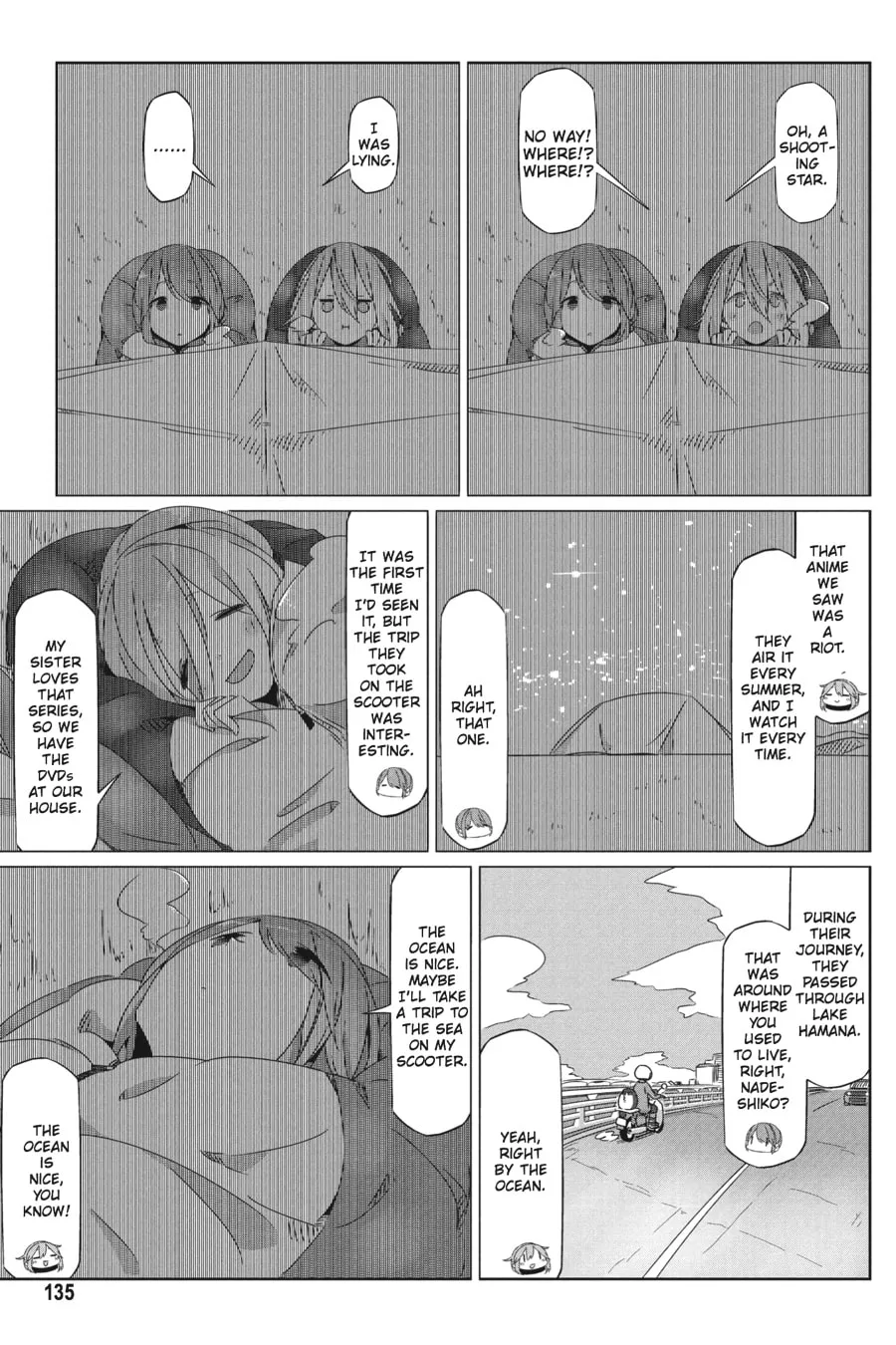 Read Laid-Back Camp chapter 23 image 12 on Lezhin