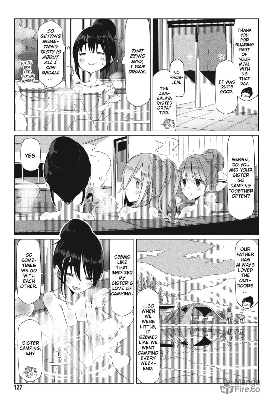 Read Laid-Back Camp chapter 23 image 4 on Lezhin