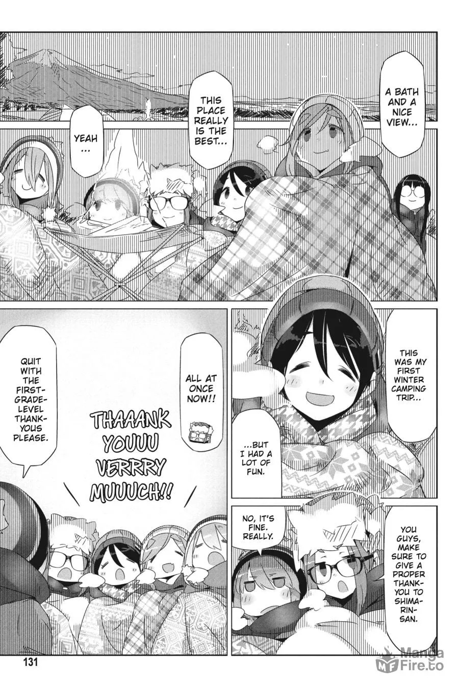 Read Laid-Back Camp chapter 23 image 8 on Lezhin