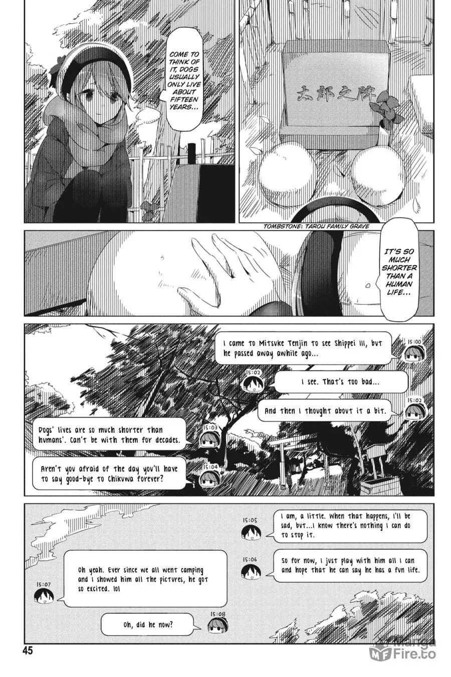 Read Laid-Back Camp chapter 25 image 11 on Lezhin
