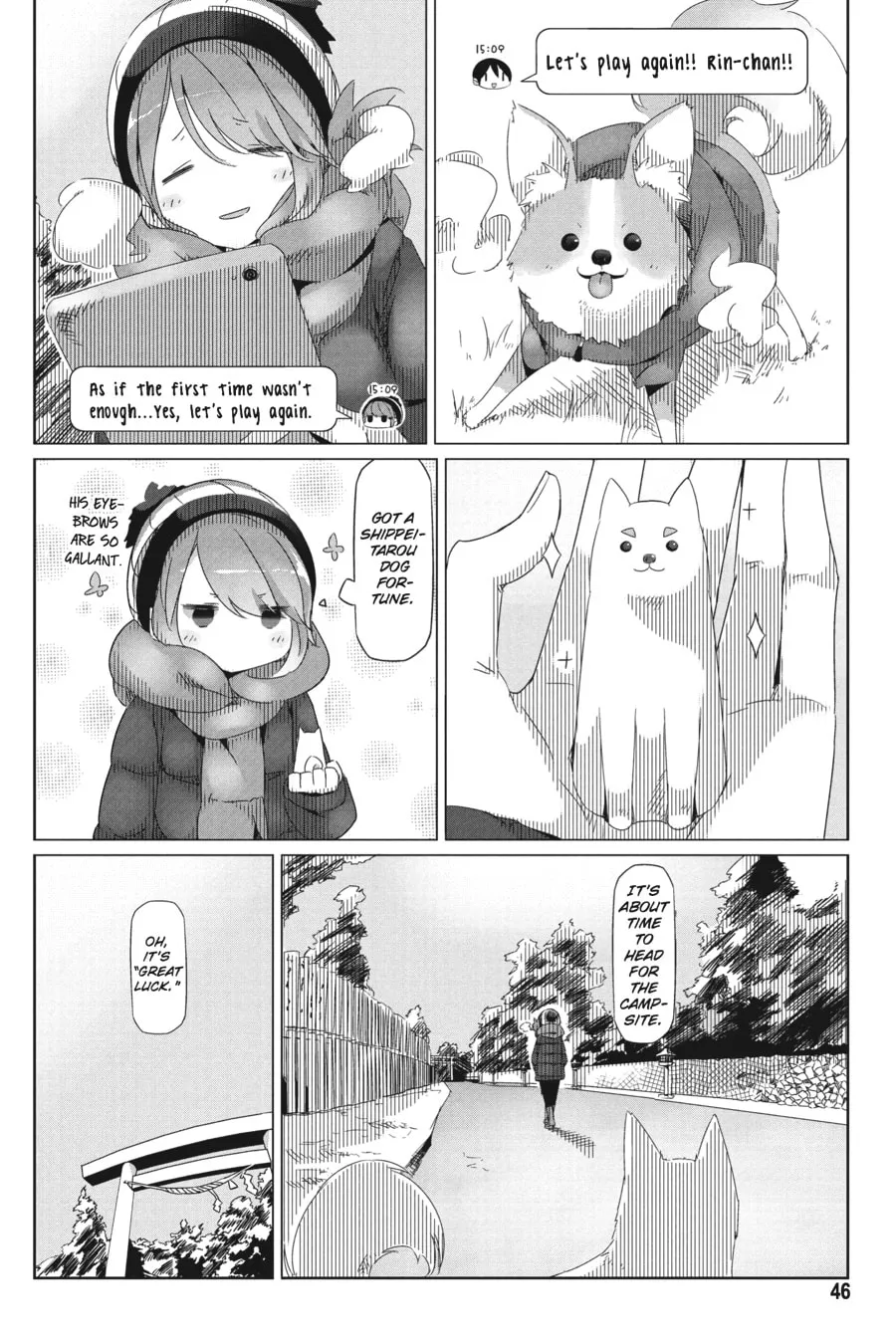 Read Laid-Back Camp chapter 25 image 12 on Lezhin
