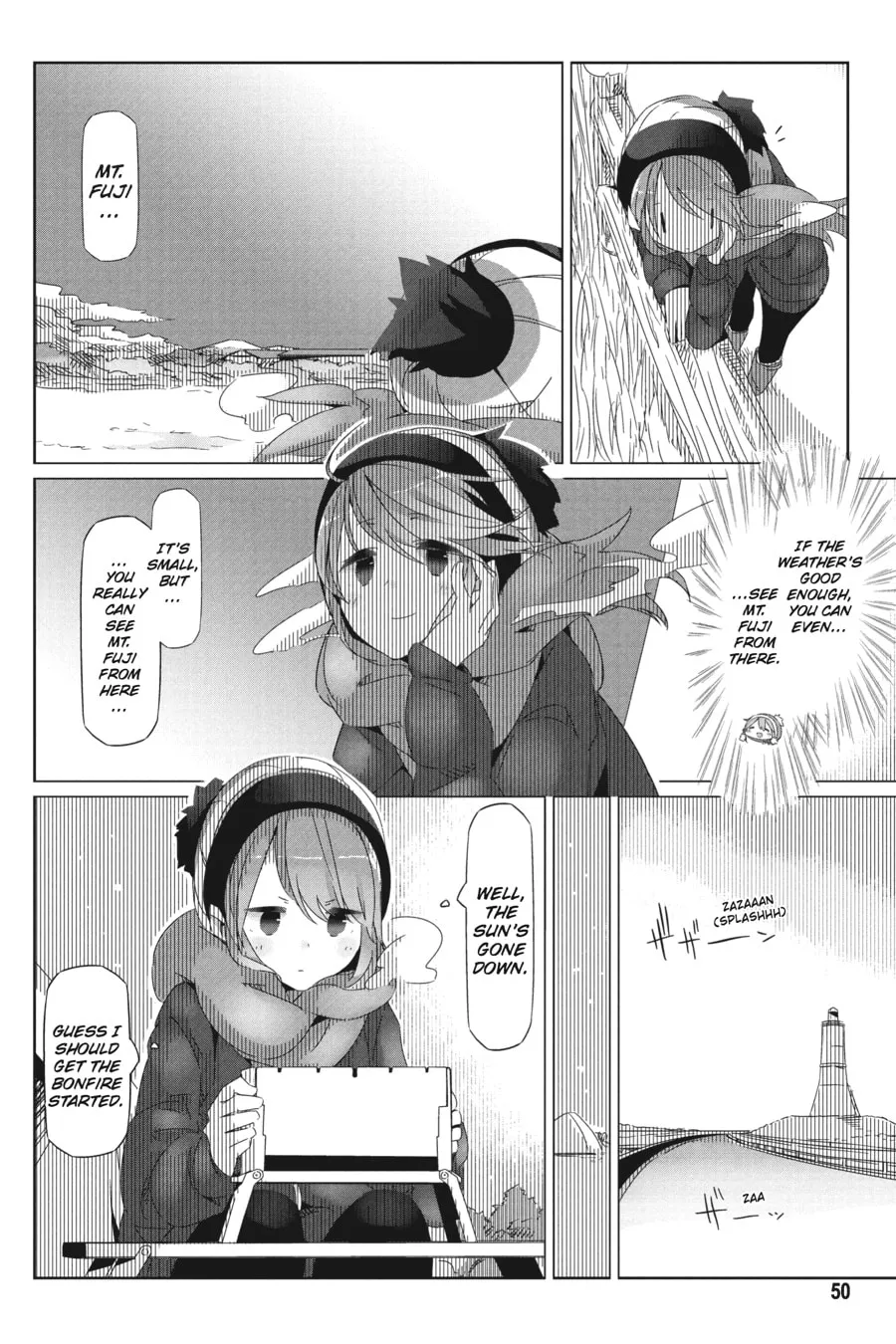 Read Laid-Back Camp chapter 25 image 16 on Lezhin