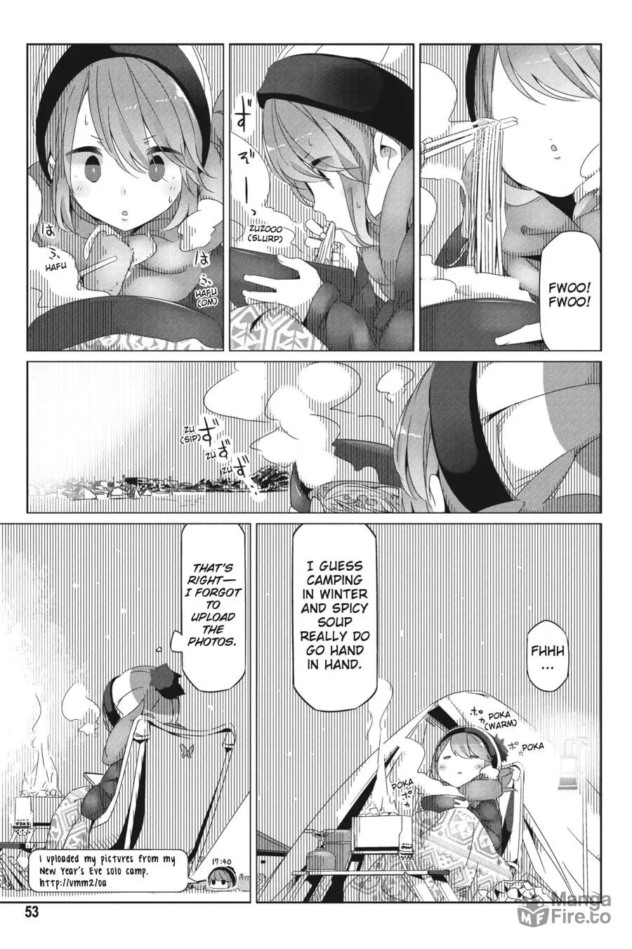 Read Laid-Back Camp chapter 25 image 19 on Lezhin