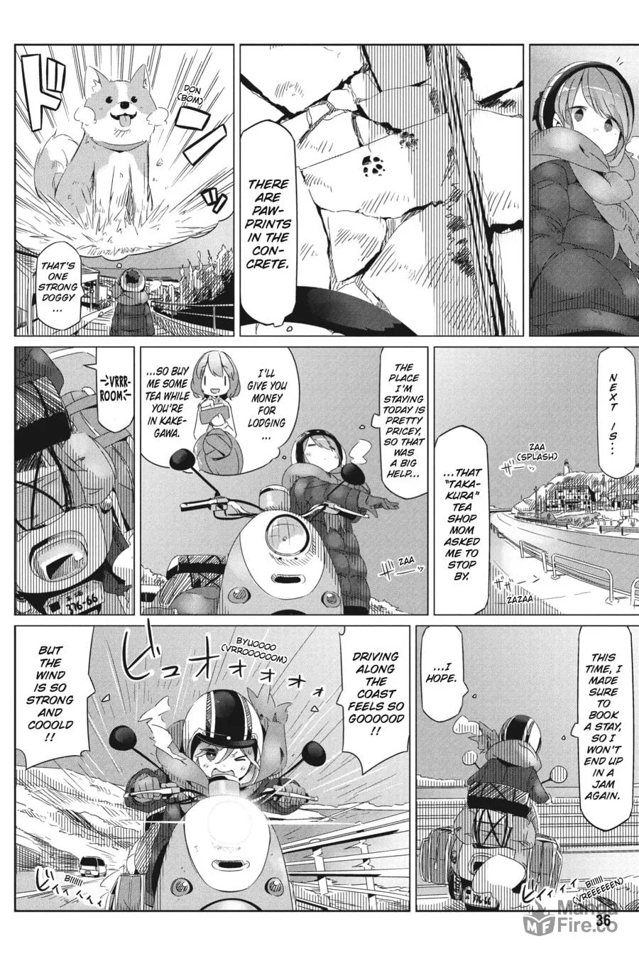 Read Laid-Back Camp chapter 25 image 2 on Lezhin