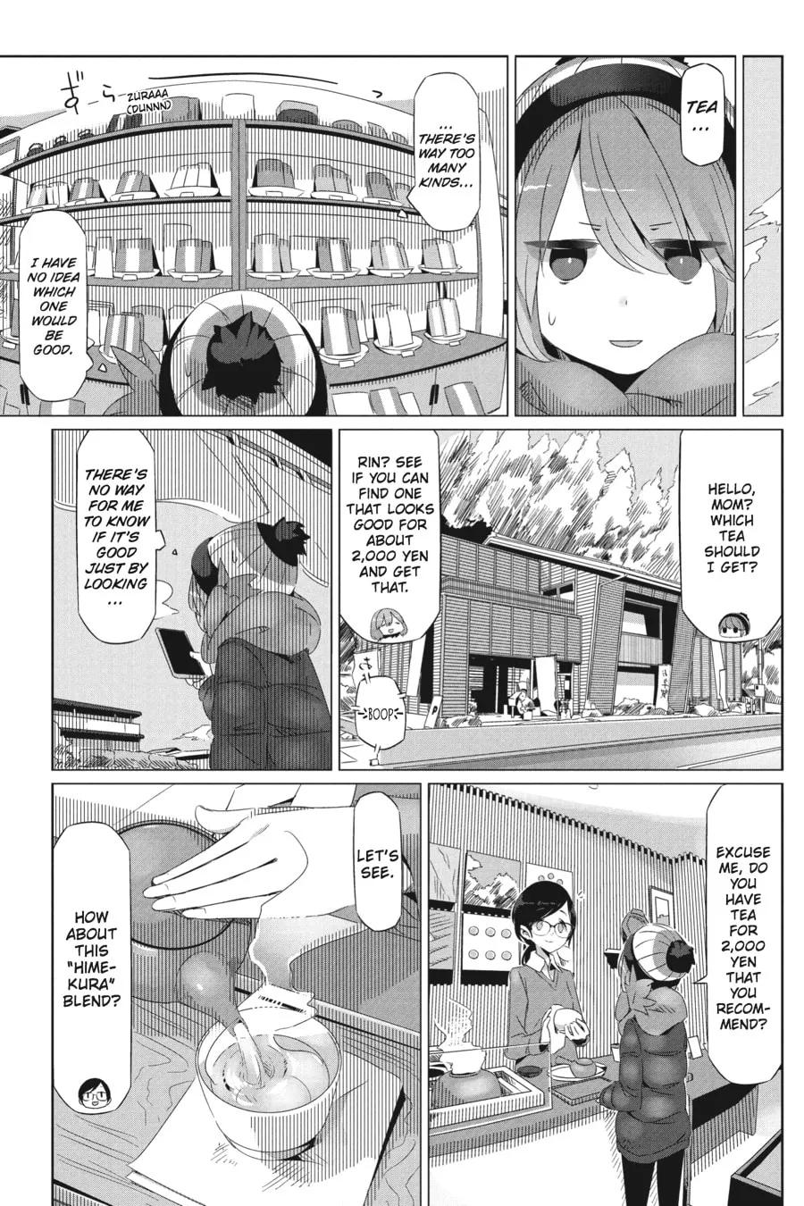 Read Laid-Back Camp chapter 25 image 3 on Lezhin