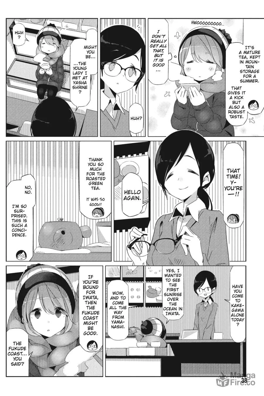 Read Laid-Back Camp chapter 25 image 4 on Lezhin